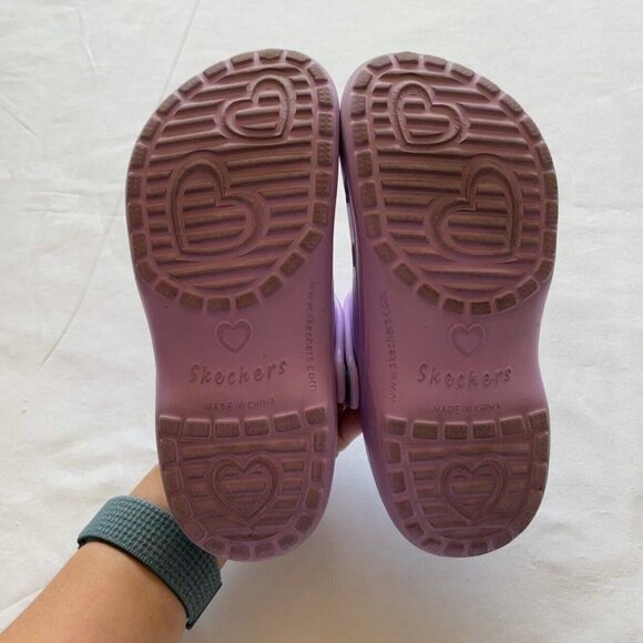 Skechers Purple Clogs Size 3 - Picture 5 of 10